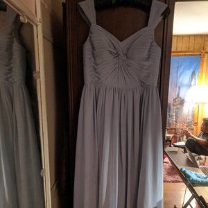 Azazie bridesmaid dress in Dusty Blue